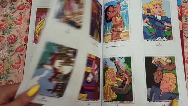 Обзор новой раскраски по номерам «PRINCESSES» Disney