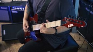 ESP LTD TE-200 SEE THRU BLACK CHERRY