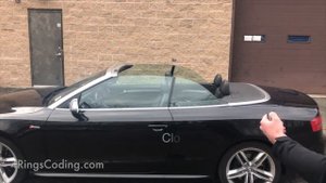 Audi A5 S5 Cabriolet Open Close Roof with KeyFob