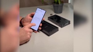 Распаковка Samsung S22 ultra Vietnam