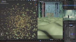 ЧАСТИЦЫ В ОДИН КЛИК ДЛЯ BLENDER 3D | ONE-CLICK PARTICLES