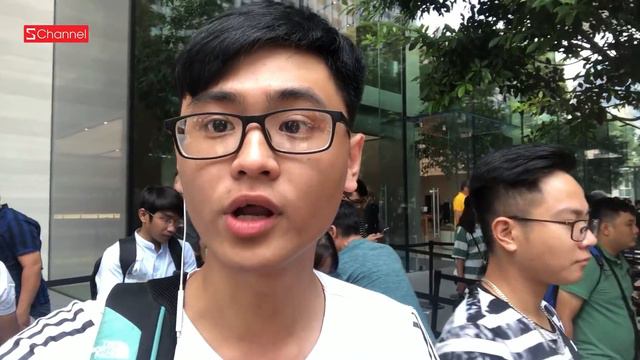 1000 người xếp kín Apple Store săn iPhone XS tại Singapore : Toàn người Việt ! смотреть онлайн