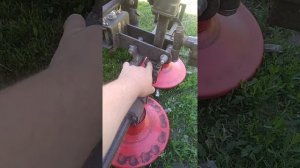 Роторная коса к мотоблоку