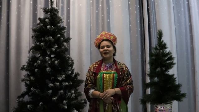 "Святки" - творческий видеоотчет устного литературного школьного журнала "Живое слово" смотреть онлайн