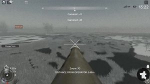 [Roblox][Попадание FPV-дрона по танку ВС РФ]