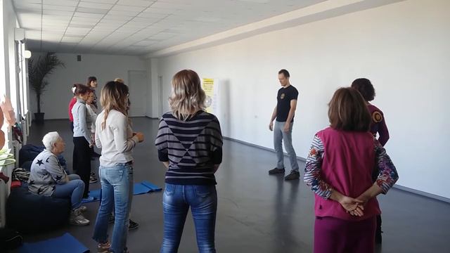 Фрагмент мастер-класса "Цигунтерапия КХИ КОНГ" 21/04/19