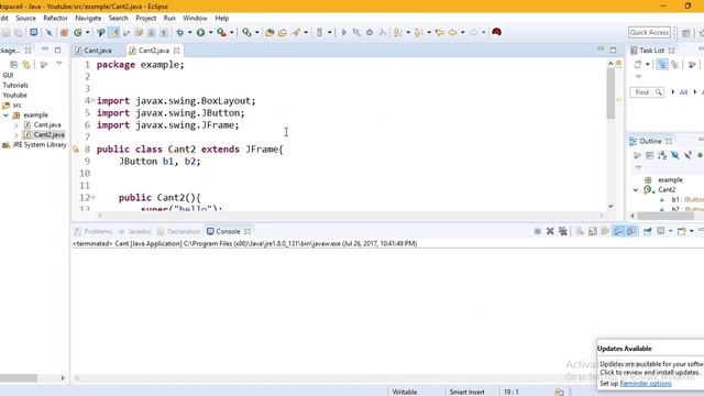 How to fix 'BoxLayout can't be shared' смотреть онлайн