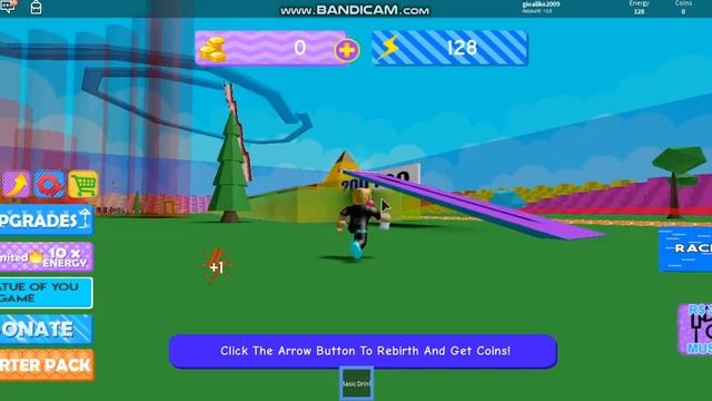 симулятор скорости роблокс.Набираем скорость света омай :-O смотреть онлайн