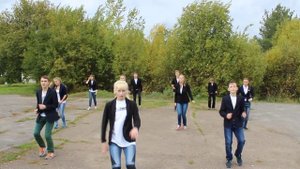 Флешмоб День учителя, 9а класс