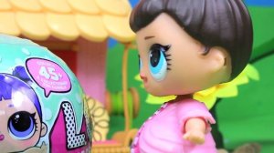 Ты кто такая? Куклы ЛОЛ Сюрприз / Сборник видео про куколки lol dolls | Играем с Лалалупси Вероника