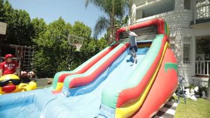 We Built A Giant Waterpark In Our Backyard - FaZe Clan