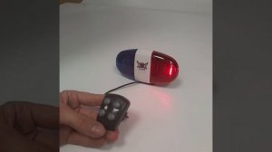 Сигнал светозвук. "Полицейская сирена". Сирена на велосипед или самокат. Мигалка, 4 мелодии