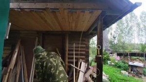 Как ровно распилить бревно вдоль