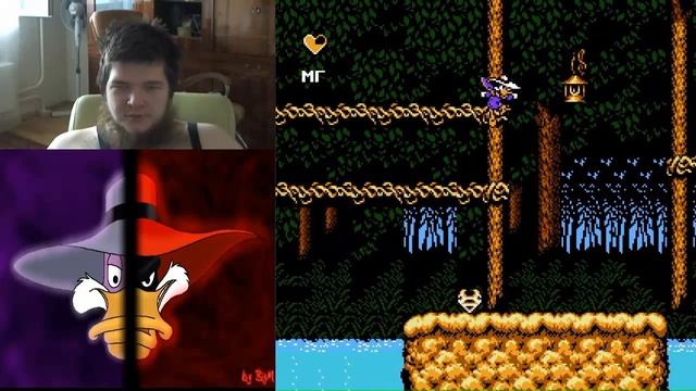 Полное Прохождение Игр cо Злым Жирным Задротом [Darkwing Duck (Чёрный Плащ) | Dendy / NES / Famicom смотреть онлайн