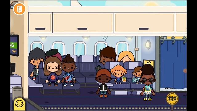 Toca boca. Ева и её семья. || 2 сезон 6 серия ||~♡ Тока бока аэропорт и квартира на море ♡~