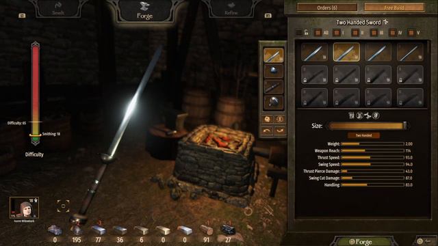 Easy Mount & Blade II: Bannerlord Gameplay Tutorial 30 More Blacksmithing смотреть онлайн