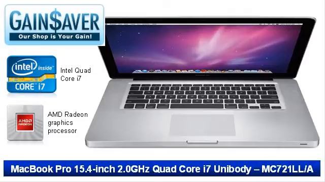 GainSaver Reviews & Deals: Used Cheap Refurbished 15" 2GHz Quad Core i7 MacBook Pro $811.10! смотреть онлайн