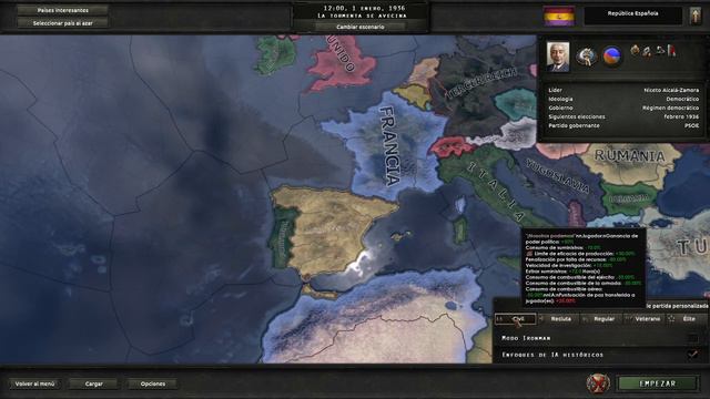 HEARTS OF IRON IV #TUTORIAL | COMO EMPEZAR UNA PARTIDA смотреть онлайн