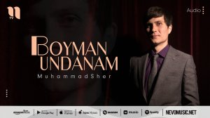 MuhammadSher - Boyman undanam (audio 2022)
