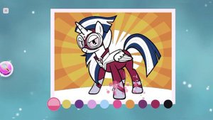Раскраска Милая Пони красивая ИСКОРКА. My Little Pony. Обзор игр для детей