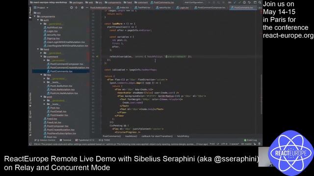 Relay and Concurrent Mode with React - Sibelius Seraphini aka @sseraphini смотреть онлайн