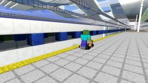 Minecraft Train to Busan KTX Animation