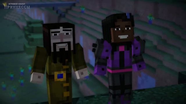 MINECRAFT: Story Mode Эпизод 6 прохождение - МИР ЗОМБИ #1 смотреть онлайн