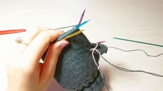 МК варежки-митенки (варежки-трансформеры, варежки с клапаном...) #молодой_блогер