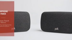 Smartaudio | POLK SR2 - Colunas surround para soundbars Magnifi2 e React