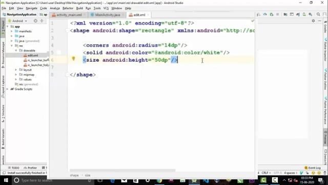 Create Coustom EditText - Android studio tutorial (2020)