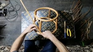 как сделать кресло папасан часть 1.