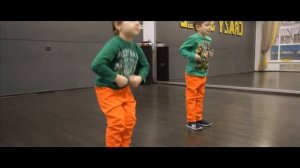 Street dance kids 4-6 years. Уличные танцы для малышей