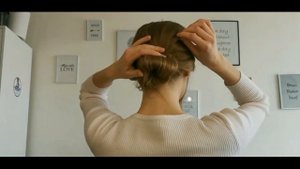 Как сделать объемный пучок быстро и просто!!!