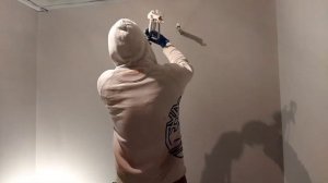 Безвоздушная покраска. Airless sprayer. Сопло - Wagner HEA ProTip 411, краска - Sadolin EXPERT 4