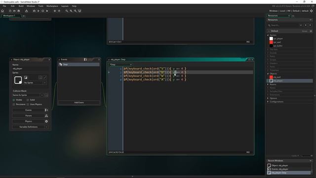 GameMaker: Studio Tutorial - Destroyable Walls смотреть онлайн