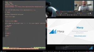 Lets convert markdown file to presentation using marp!