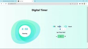 Mastering React.js: Create a Digital Timer Project (Beginner-Friendly)