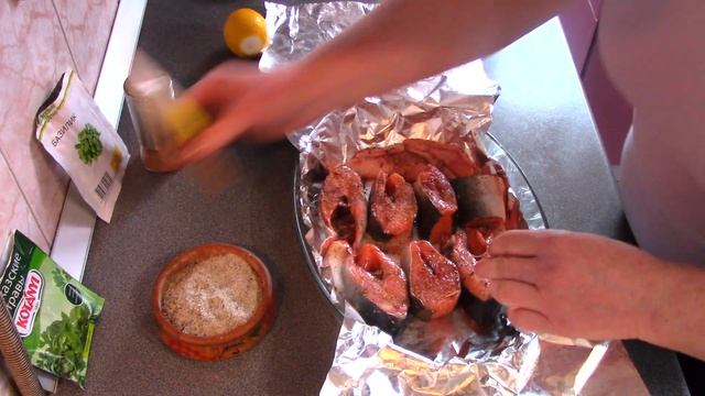 Самый простой и самый вкусный способ запекания ЛОСОСЯ в духовке