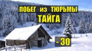 РАССКАЗ ,ПОБЕГ из ТЮРЬМЫ , ОТШЕЛЬНИКИ, ВОЛКИ .