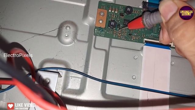 LG 32 inch LED Tv No Display Backlight Ok, No VGH, VGL etc. Basic panel Voltages Missing|No Display
