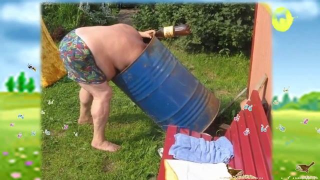 Смешное прикольное видео # 12  Дачный сезон открыт!!!