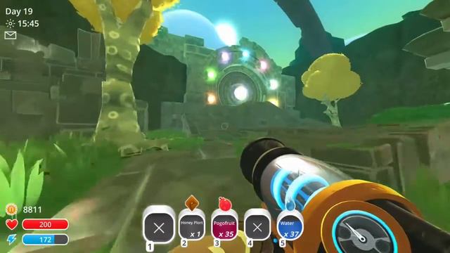 Opening the door to The ancient ruins Slime Rancher 2017 Xbox смотреть онлайн