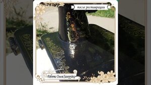Реставрация старой швейной машинки Singer (до и после)