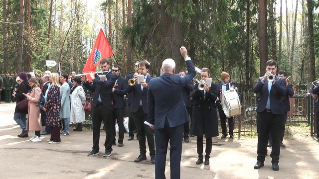 Торжественно-траурное шествие 6 мая 2022 Ногинск смотреть онлайн
