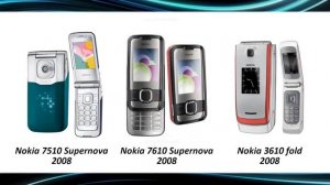 Эволюция телефонов Nokia с 1988-по 2020
