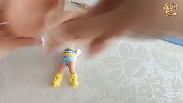 Лепим куклу Лол "Рассвет" из пластилина |  Diy Sofit Sun