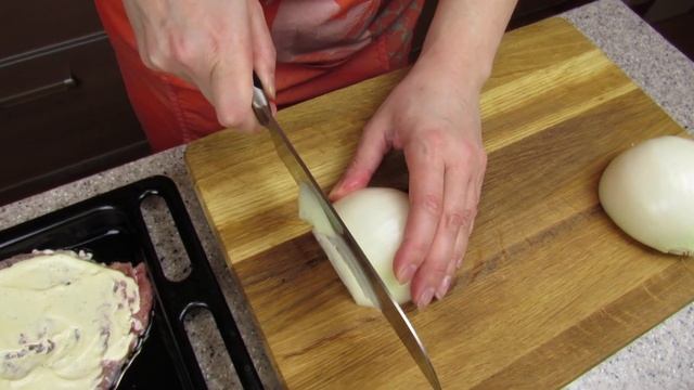 Мясное горячее блюдо на праздничный стол. Оооочень вкусно! смотреть онлайн