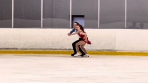 06.09.2023. Первенство Москвы. Танцы на льду. КМС. Ритм танец Соколова Анна/Дубинин Николай