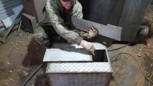 ВАРИМ котёл отопления из нержавеющей рифлёной стали 3 мм толщиной