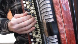 Страдания - "Белые Росы" на красном баяне Этюд